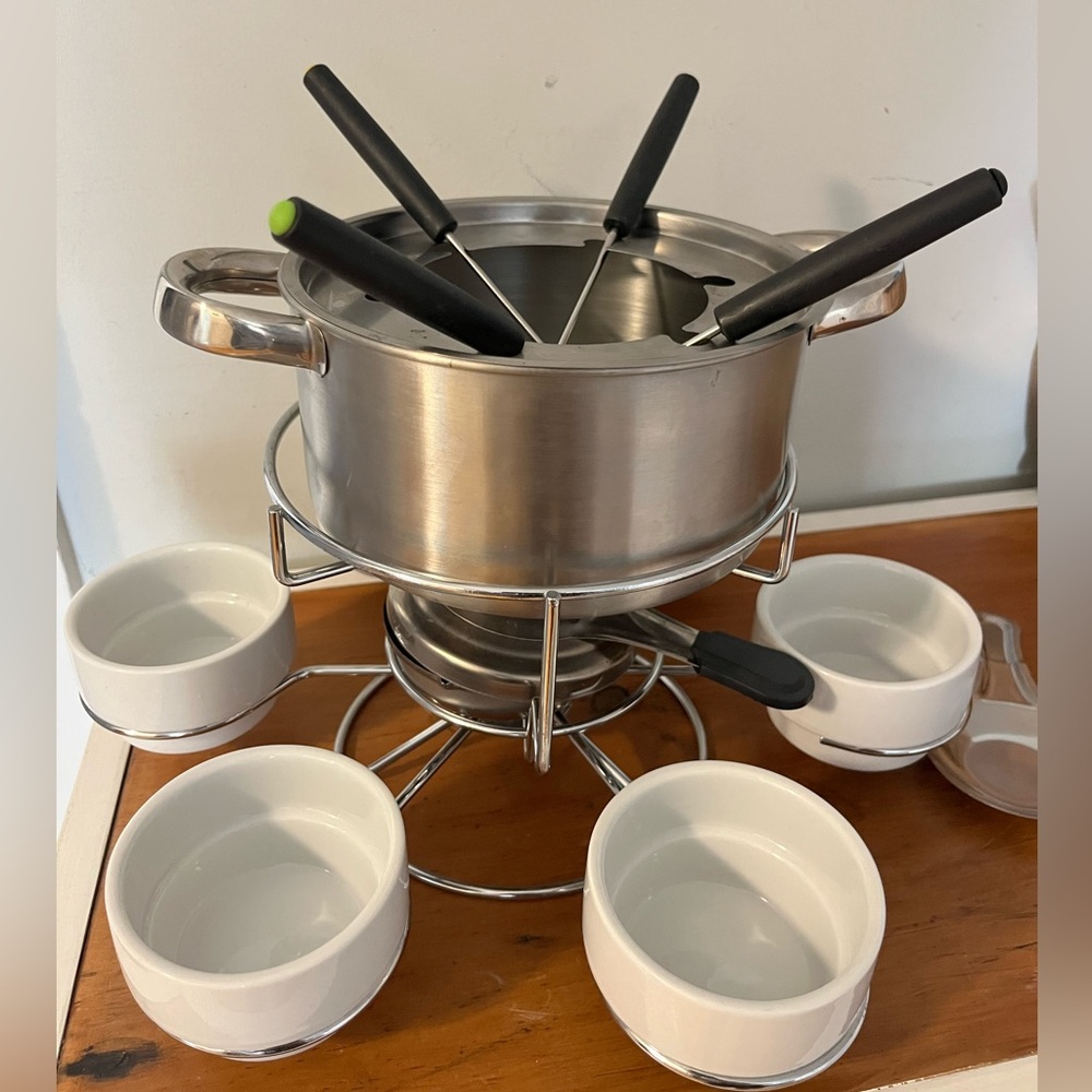 Stainless Steel Fondue Set